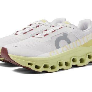 On Men's Cloudmonster Sz 8 Frost/Acacia